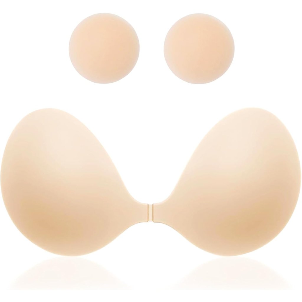 Seamless Adhesive Bra Sticky Strapless Invisible Push Up Bras Silicone Backless